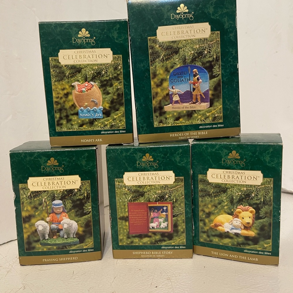 Dayspring Christmas Celebration Collection Figurines